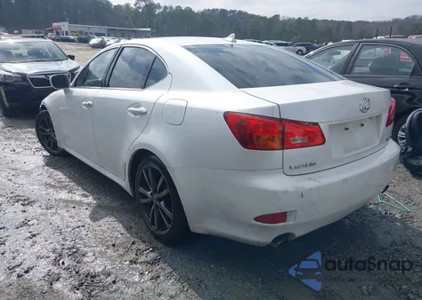 2008 Lexus Is 250 from USA, damaged, VIN JTHBK262685069134